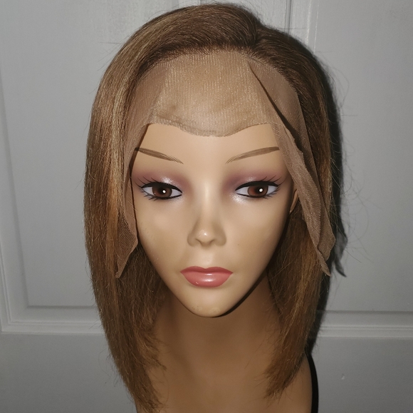 Ombre Human Hair Lace Wig - Picture 2 of 6